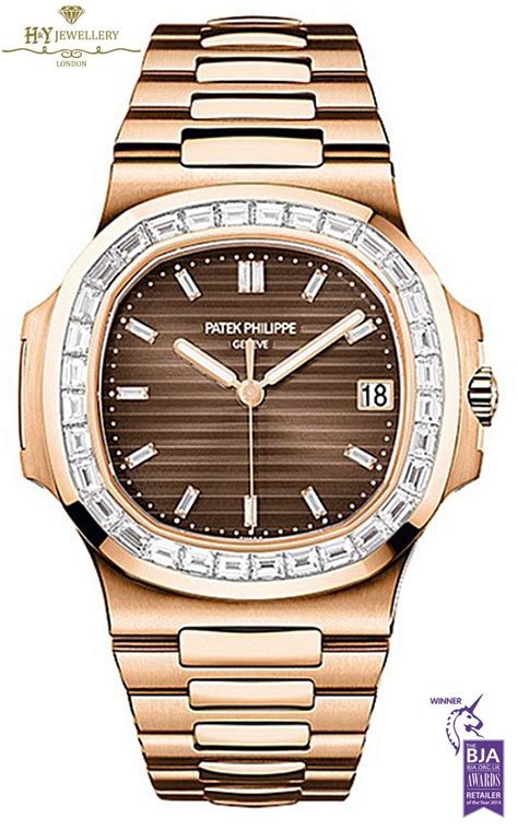 review patek philippe nautilus|Patek Philippe Nautilus with diamonds.